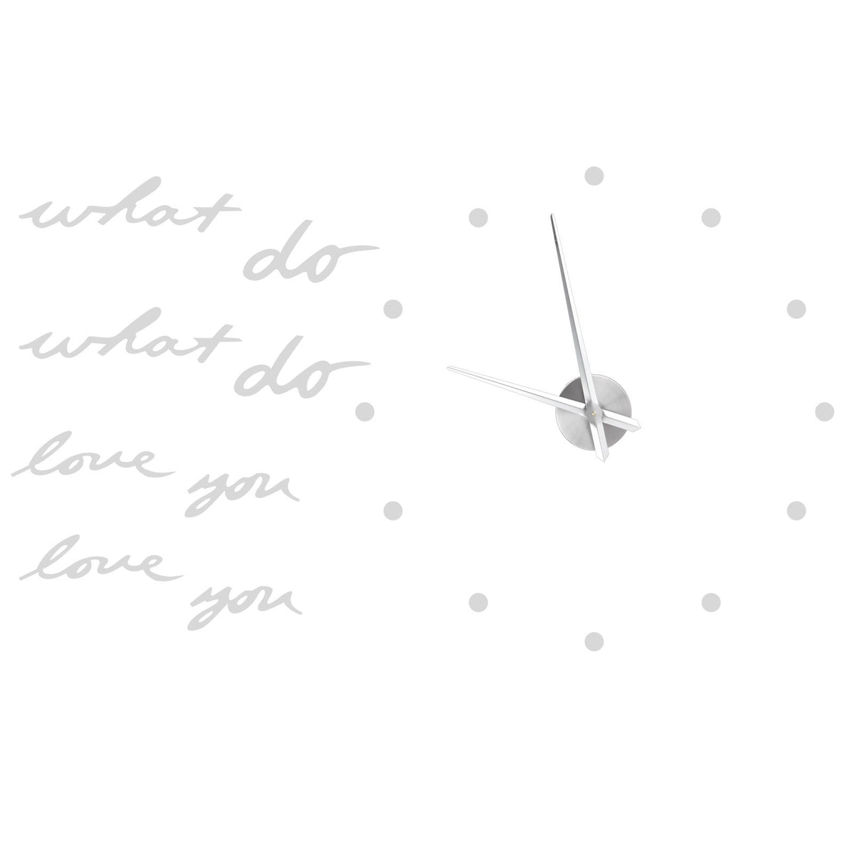 Innovative DIY Wall Clock Stylish Mirror Surface Sticker Clock Modern Home DecorationSilver