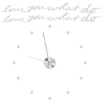 Innovative DIY Wall Clock Stylish Mirror Surface Sticker Clock Modern Home DecorationSilver