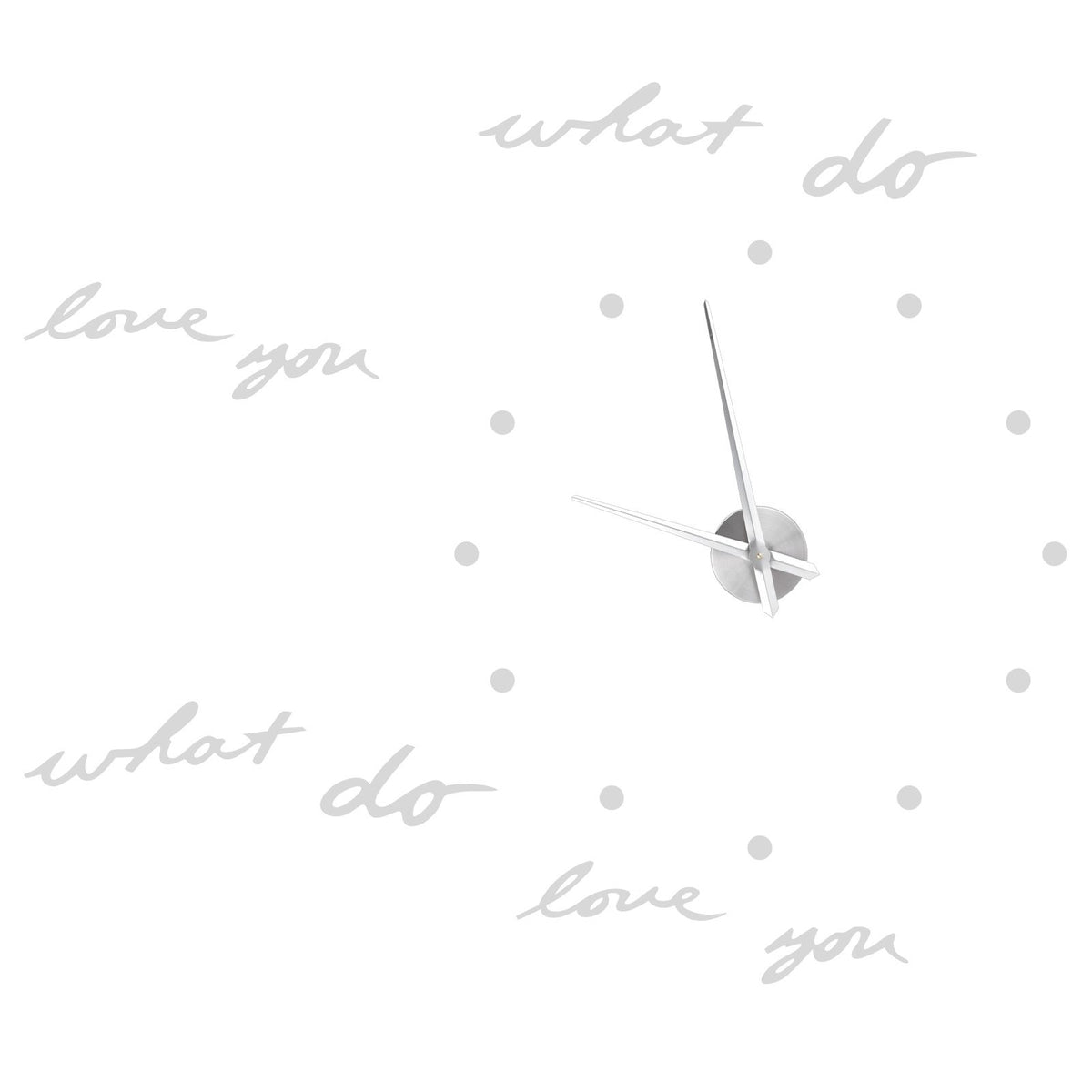 Innovative DIY Wall Clock Stylish Mirror Surface Sticker Clock Modern Home DecorationSilver