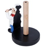 DoubleLayer Paper Towel Holder Resin Crafts Display for Kitchen Shop Restaurant Decoration