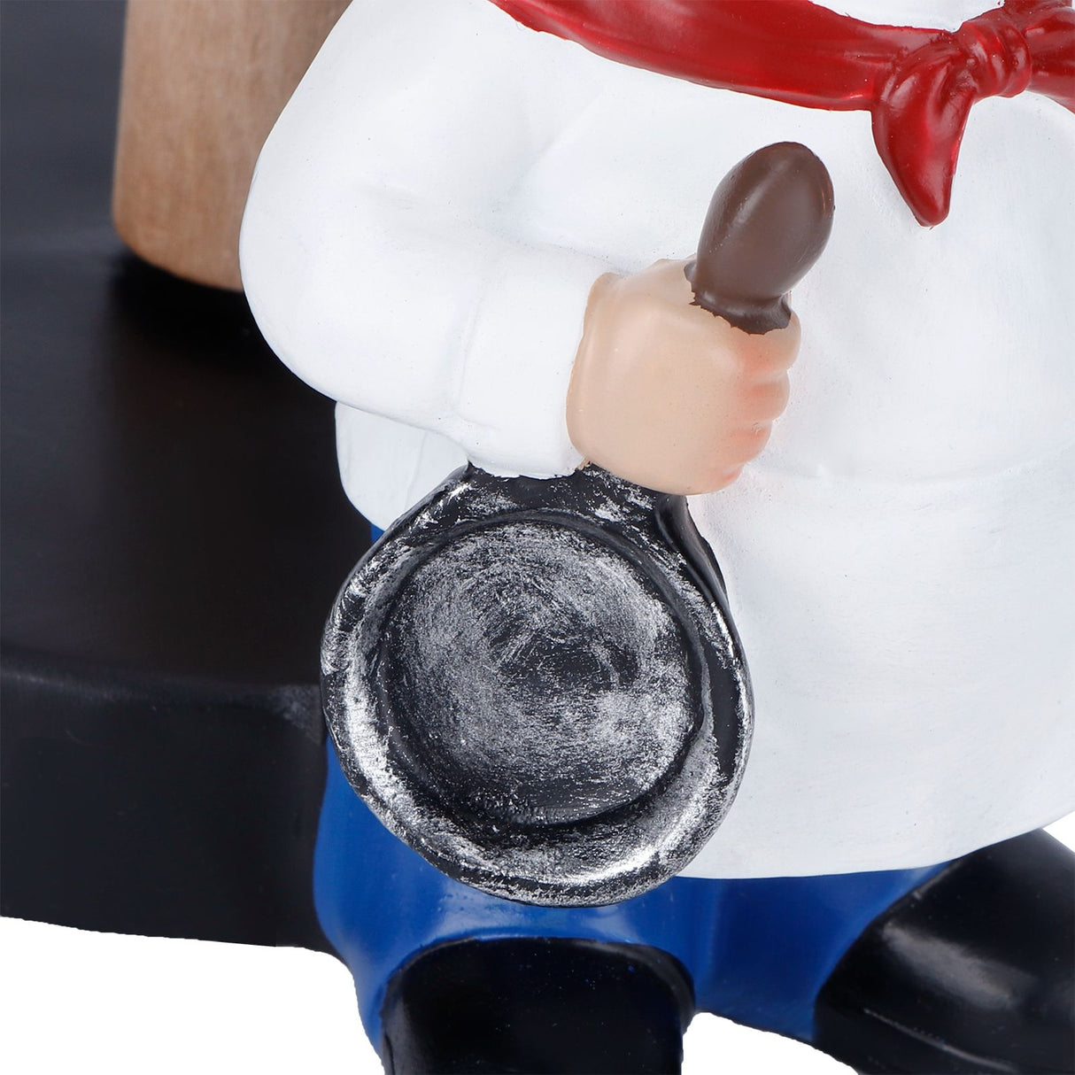 DoubleLayer Paper Towel Holder Resin Crafts Display for Kitchen Shop Restaurant Decoration