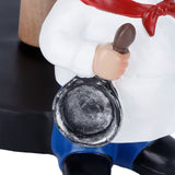 DoubleLayer Paper Towel Holder Resin Crafts Display for Kitchen Shop Restaurant Decoration