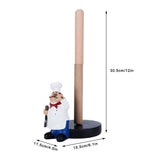 DoubleLayer Paper Towel Holder Resin Crafts Display for Kitchen Shop Restaurant Decoration