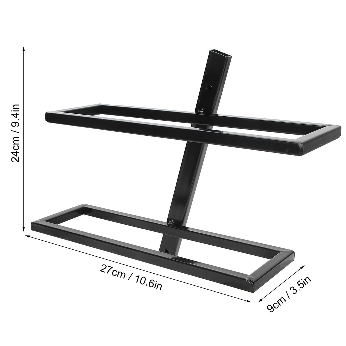 Wall Mounted Red Wine Bottle Holder Rack Storage Shelf for Household Kitchen Bar Decor2 Bottle