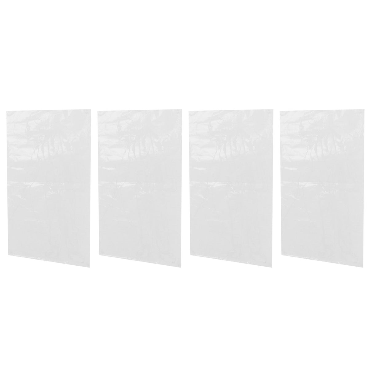 4 Sets Warning Stickers Indoor Outdoor Wall Window Glass Slogans English Signs 60x36.5cm