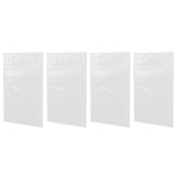4 Sets Warning Stickers Indoor Outdoor Wall Window Glass Slogans English Signs 60x36.5cm - Rear View
