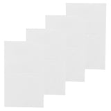 4 Sets Warning Stickers Indoor Outdoor Wall Window Glass Slogans English Signs 60x36.5cm - Low Angle