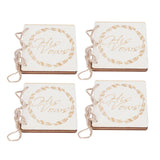 2 Sets Wedding Vow Books Exquisite Gift Card Declaration Booklets Props SuppliesStyle 1
