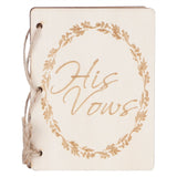 2 Sets Wedding Vow Books Exquisite Gift Card Declaration Booklets Props SuppliesStyle 1