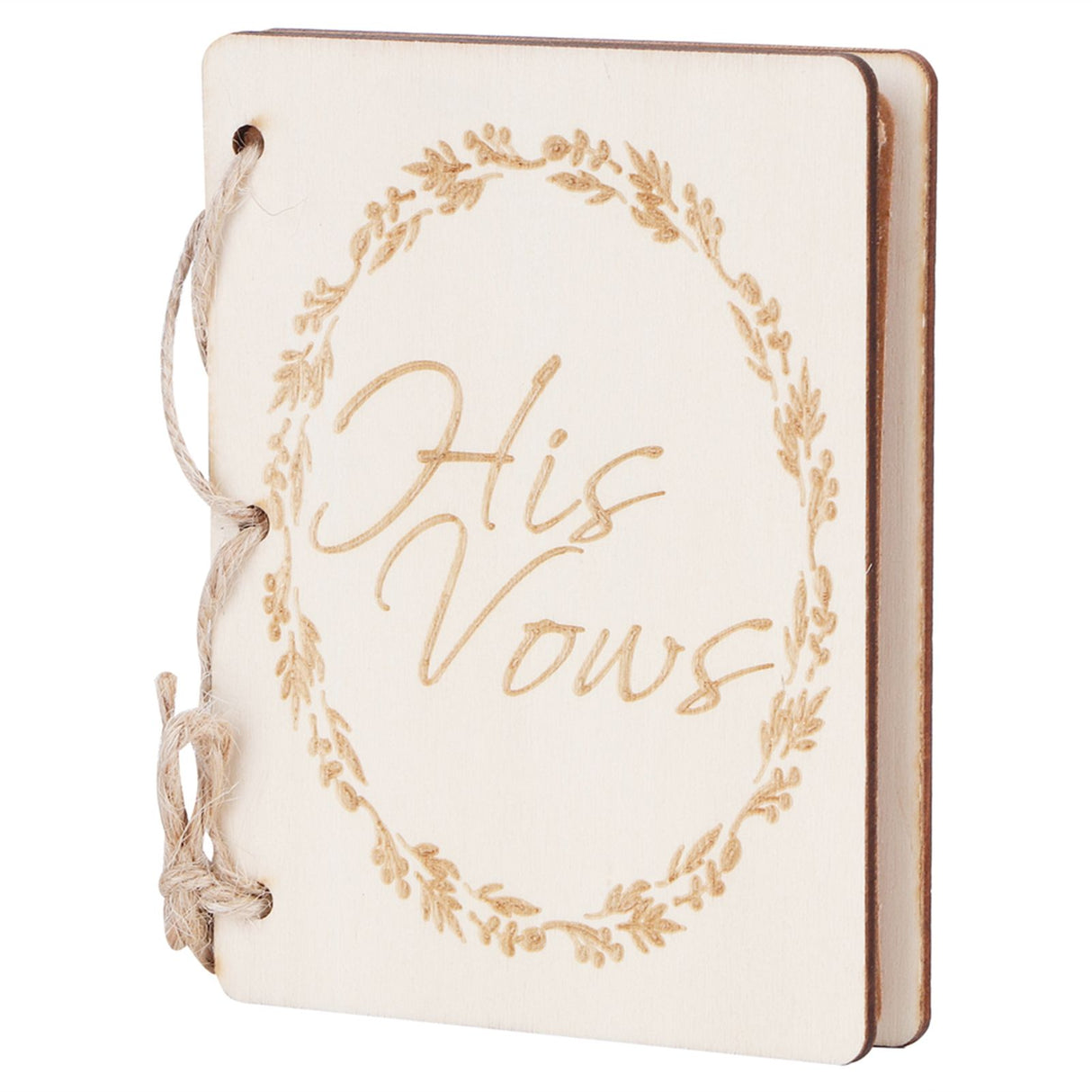 2 Sets Wedding Vow Books Exquisite Gift Card Declaration Booklets Props SuppliesStyle 1