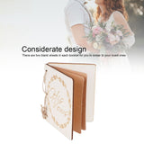 2 Sets Wedding Vow Books Exquisite Gift Card Declaration Booklets Props SuppliesStyle 1 - Extra Image