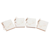 2 Sets Wedding Vow Books Exquisite Gift Card Declaration Booklets Props SuppliesStyle 2