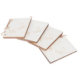 2 Sets Wedding Vow Books Exquisite Gift Card Declaration Booklets Props SuppliesStyle 2