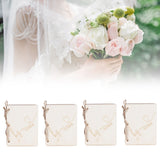 2 Sets Wedding Vow Books Exquisite Gift Card Declaration Booklets Props SuppliesStyle 2 - Extra Image
