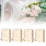 2 Set Wedding Booklet Anniversary Books Notebook Photography Props Decoration Gift#1 - Extra Image