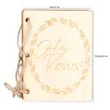 2 Set Wedding Booklet Anniversary Books Notebook Photography Props Decoration Gift#1