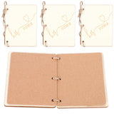 2 Set Wedding Booklet Anniversary Books Notebook Photography Props Decoration Gift#2 - Side View