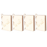 2 Set Wedding Booklet Anniversary Books Notebook Photography Props Decoration Gift#2