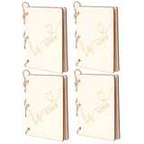 2 Set Wedding Booklet Anniversary Books Notebook Photography Props Decoration Gift#2
