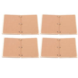 2 Set Wedding Booklet Anniversary Books Notebook Photography Props Decoration Gift#2 - Rear View