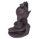 Buddha Hand Backflow Incense Burner Ornament Incense Holder Feng Shui Decorations - Side View