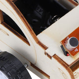 2 Set Wood Voice Controlled Vehicle DIY Toy Car Kit Scientific Experimental Tool for Children - Extra Image