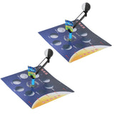 2 Set Children Experiment Assembly Equipment Kit Moon Phase Model DIY Science Teaching Toy