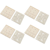 4 Sets Wooden Water Wheel Toys DIY Children Technology DIY Assembly Puzzle Model - Close-Up Angle