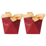 25 Sets Candy Box Cookies Gift Boxes with Ribbon for Birthday Wedding Party FavorL