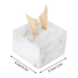 25 Sets Square Candy Box European Wedding Party Gift Box for Chocolate Cookies JewelryMarble Pattern (Golden Wing)