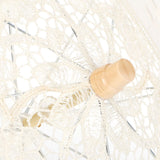 Lace Umbrella Parasol Vintage Wedding Bridal Umbrella for Photo Costume Party SuppliesL Beige - Extra Image
