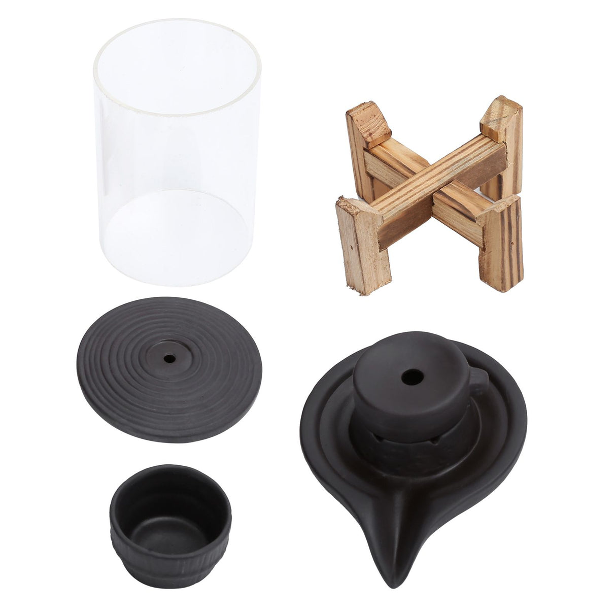 Incense Burner Smoke Backflow Incense Holder Living Room Decor Feng Shui Decoration
