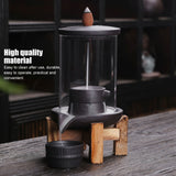 Incense Burner Smoke Backflow Incense Holder Living Room Decor Feng Shui Decoration