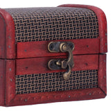 4pcs Retro Wooden Storage Box Art Craft Classic Ornament for Cosmetics Jewelry Sweets - Extra Image