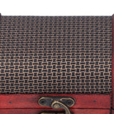 4pcs Retro Wooden Storage Box Art Craft Classic Ornament for Cosmetics Jewelry Sweets - Extra Image