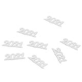 2021 Confetti Decorations Paper New Year Confetti Glitter Ornament for Wedding Party