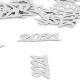 2021 Confetti Decorations Paper New Year Confetti Glitter Ornament for Wedding Party