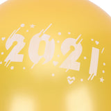 Sequin Balloon Set Decorative Fringed Curtain Paper Flower Ball for 2021 New Year Party