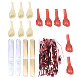 2021 Balloons Latex Sequins Balloon Paper Flowers Ball Set Birthday Wedding Party Decoration - Low Angle