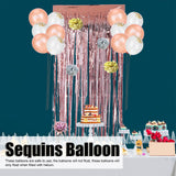 2021 Balloons Latex Sequins Balloon Paper Flowers Ball Set Birthday Wedding Party Decoration - Extra Image