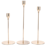Single Head Candlestick Candle Holder Stand Home Table Decorative Ornament Wedding Decoration