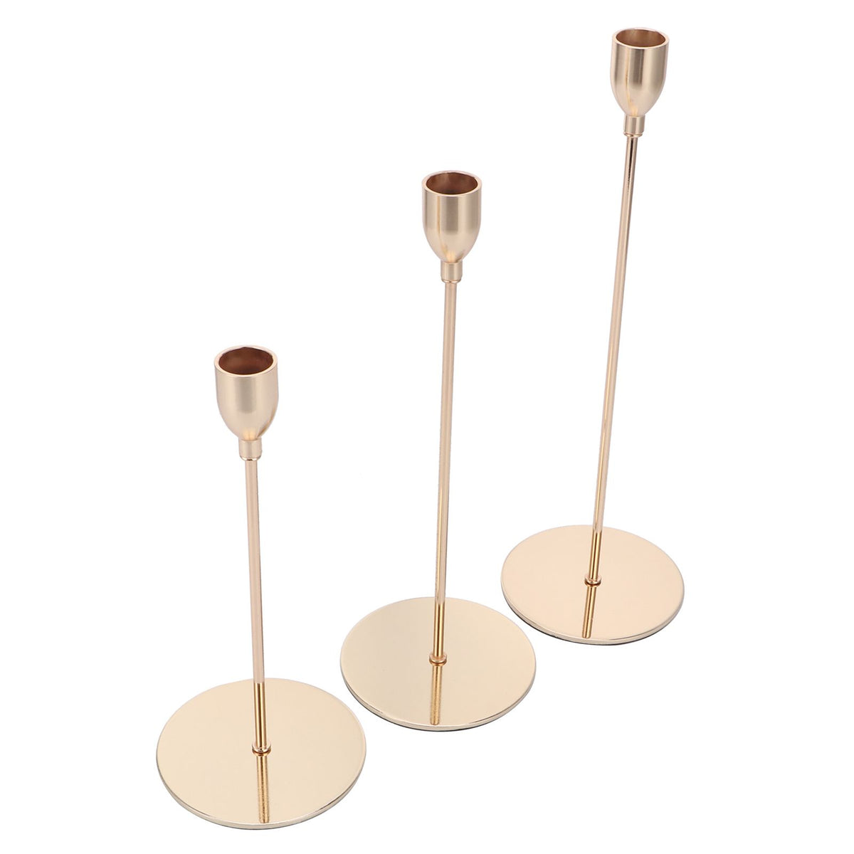 Single Head Candlestick Candle Holder Stand Home Table Decorative Ornament Wedding Decoration