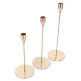 Single Head Candlestick Candle Holder Stand Home Table Decorative Ornament Wedding Decoration