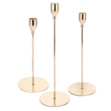 Single Head Candlestick Candle Holder Stand Home Table Decorative Ornament Wedding Decoration - Side View