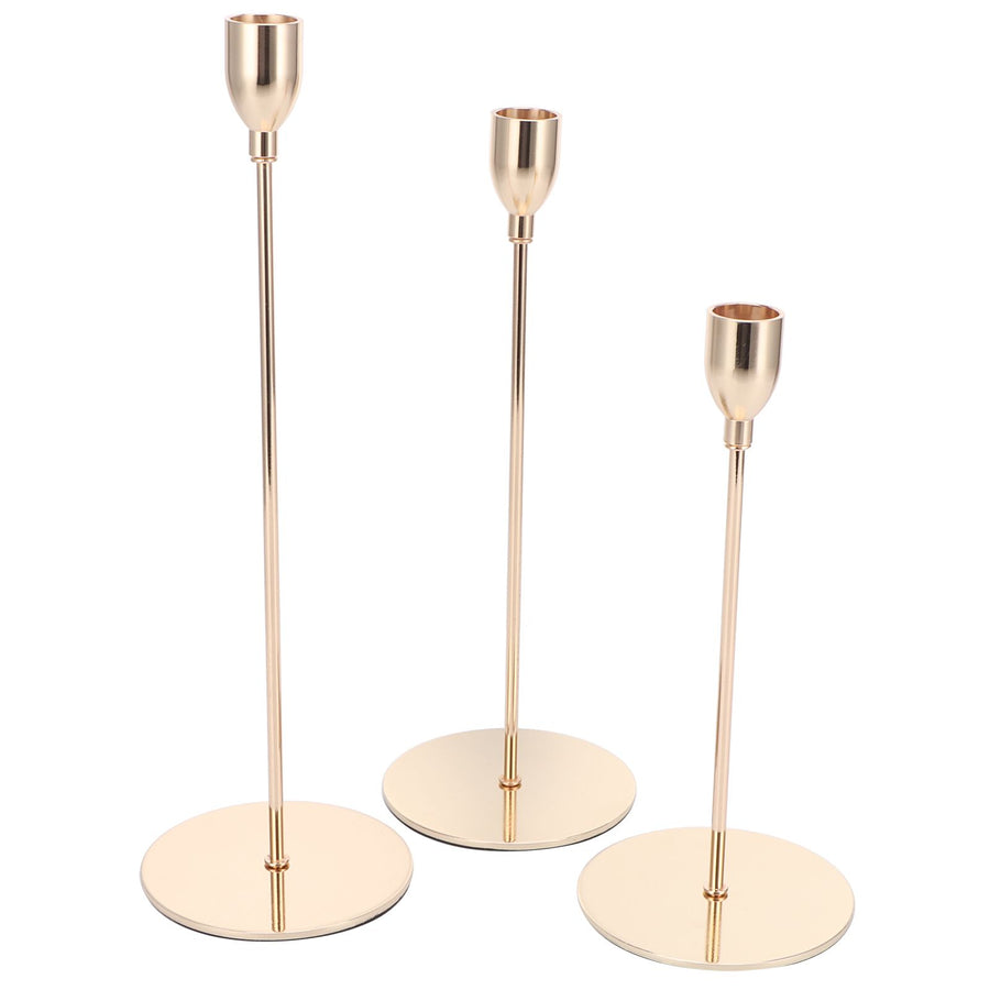 Single Head Candlestick Candle Holder Stand Home Table Decorative Ornament Wedding Decoration