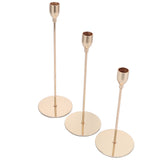 Single Head Candlestick Candle Holder Stand Home Table Decorative Ornament Wedding Decoration