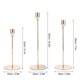 Single Head Candlestick Candle Holder Stand Home Table Decorative Ornament Wedding Decoration - Extra Image