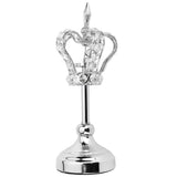 Crown Shape Tea Light Holders Candlestick Candle Holder Stand Wedding Ornaments Home Decoration - Front View