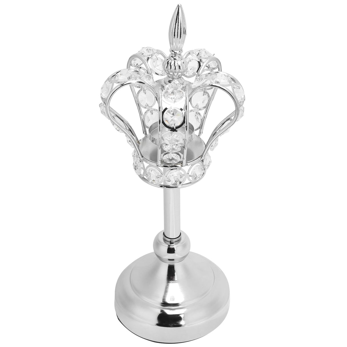 Crown Shape Tea Light Holders Candlestick Candle Holder Stand Wedding Ornaments Home Decoration