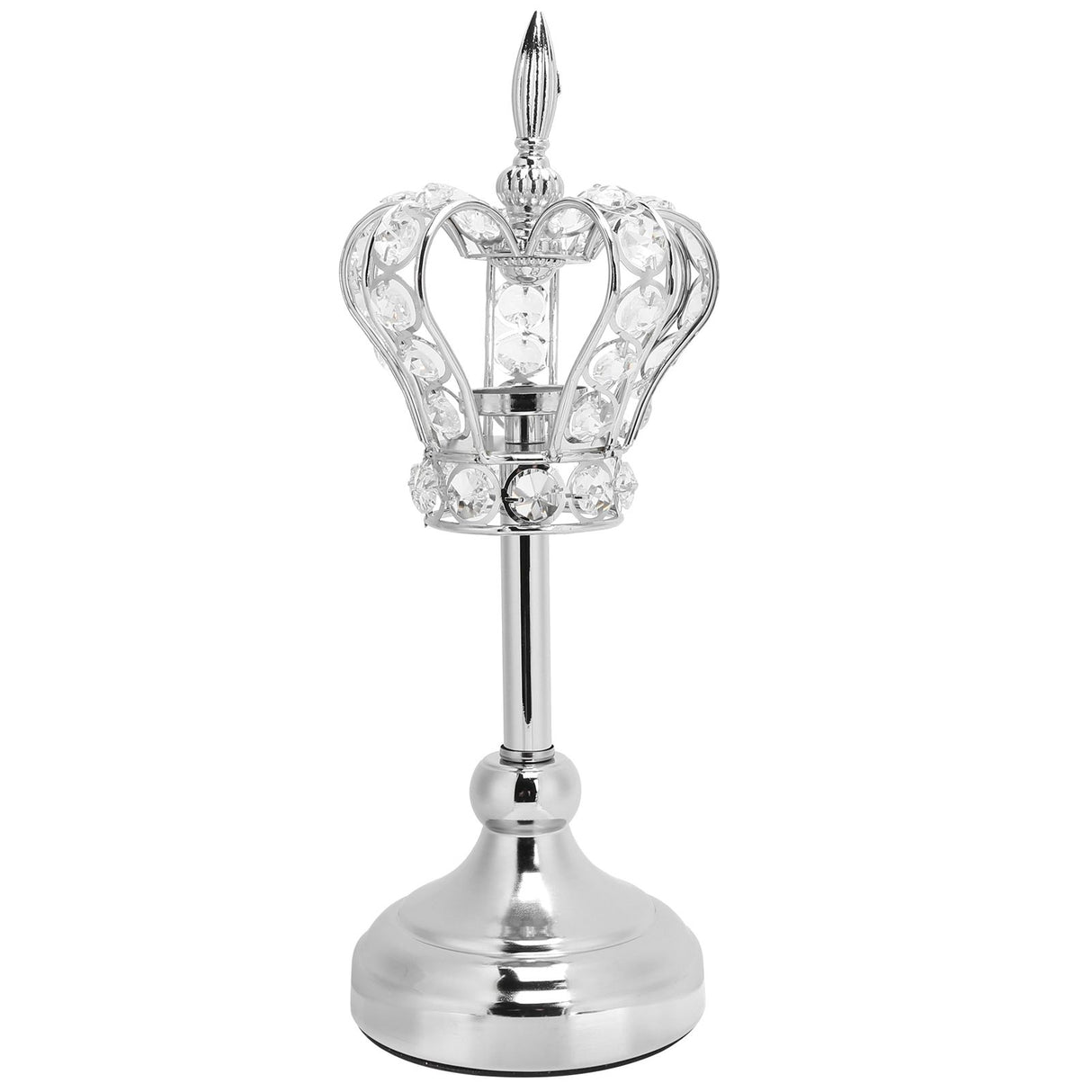Crown Shape Tea Light Holders Candlestick Candle Holder Stand Wedding Ornaments Home Decoration